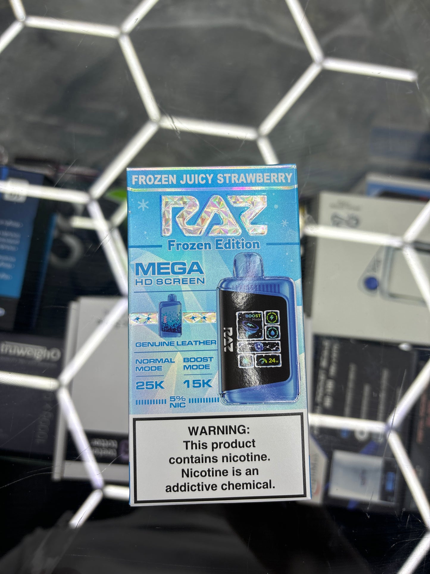 Raz dc25000 25k puffs frozen juicy strawberry