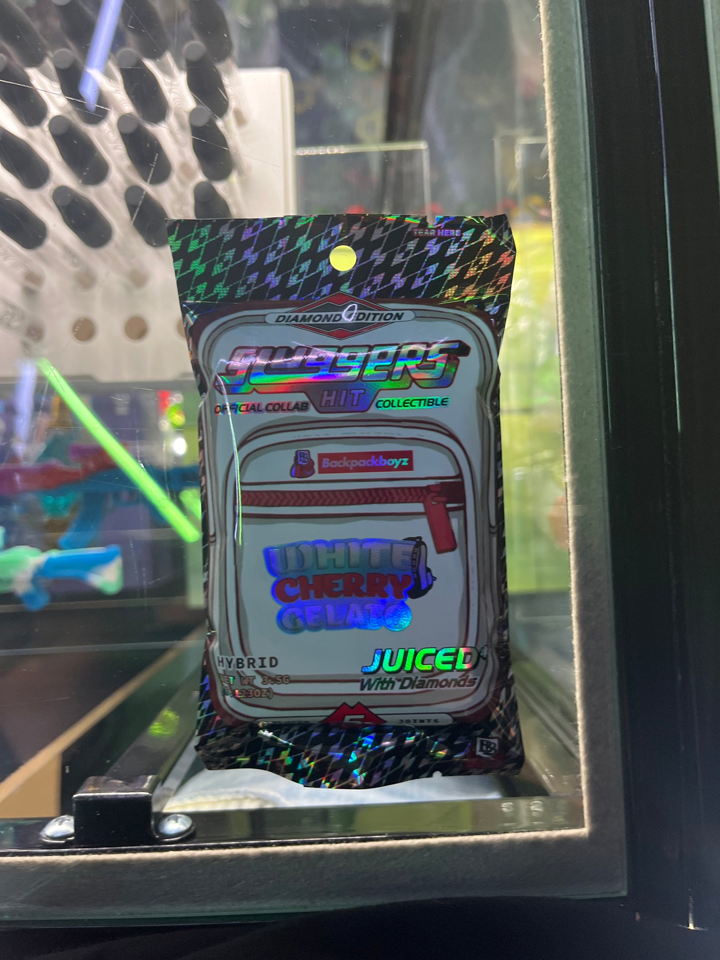 Sluggers hit juiced diamond preroll 5pck white cherry gelato hybrid