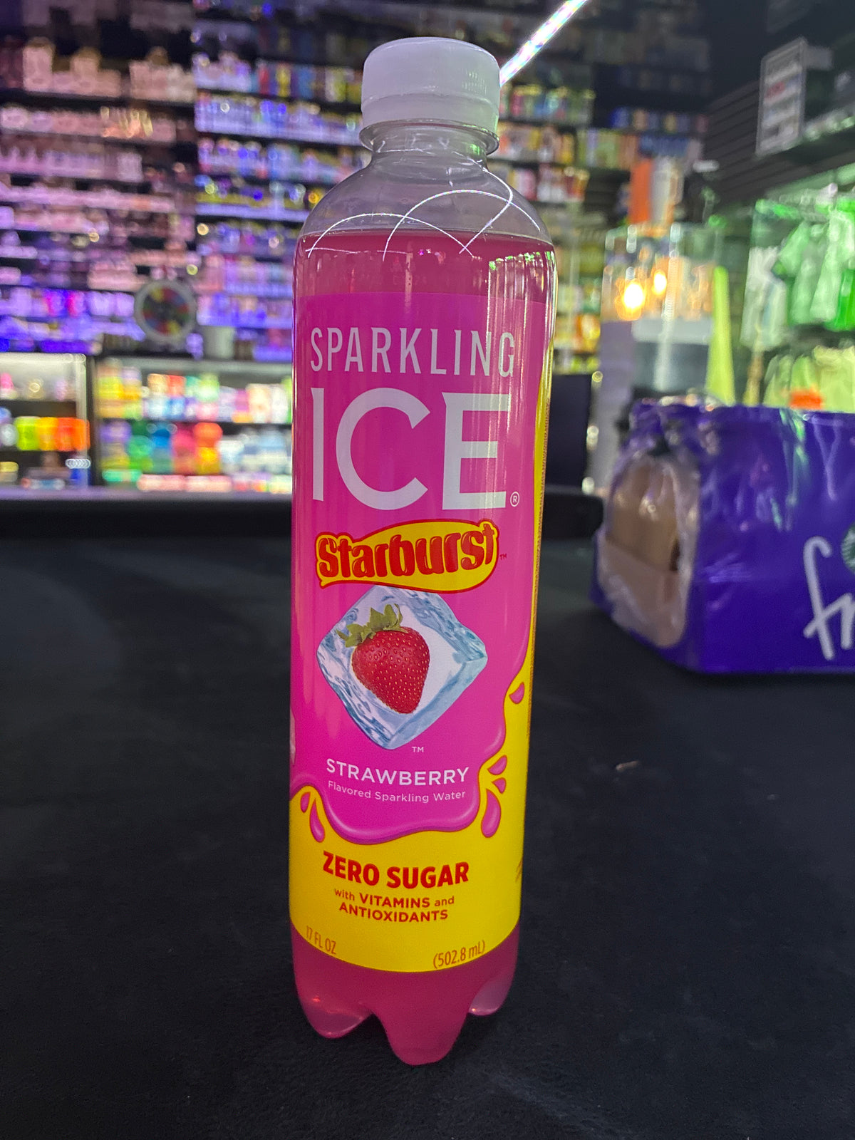 Sparkling ice 17floz starburst strawberry