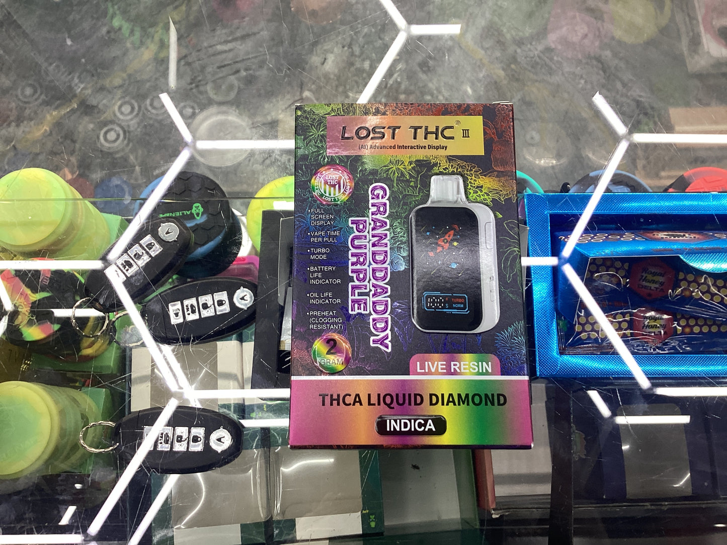 Lost thc iii live resin liquid diamonds granddaddy purple 2g indica