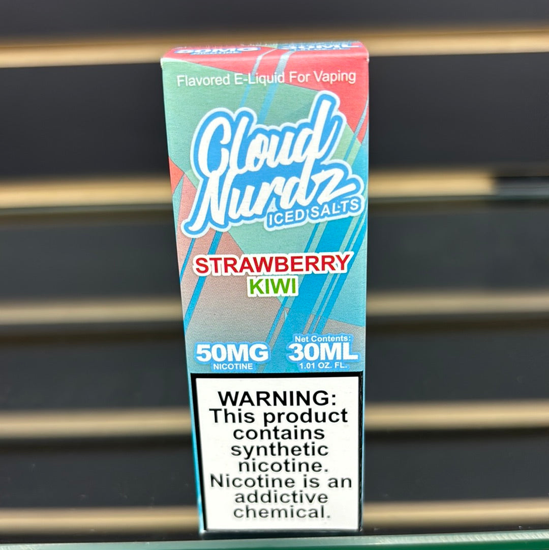 Cloud nurdz strawberry kiwi iced salt nic 50MG
