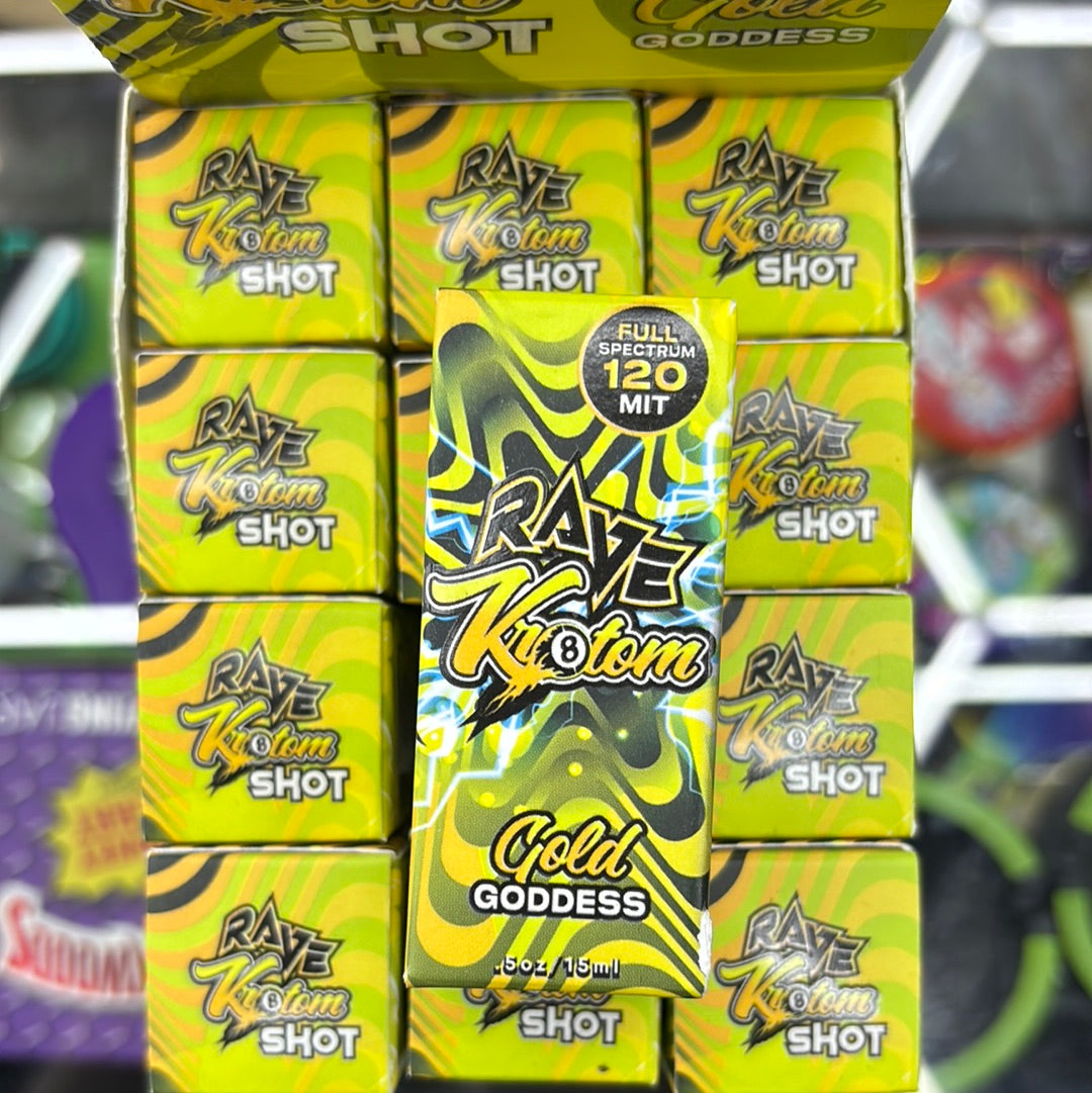 Rave kratom gold goddess 120mit full spectrum