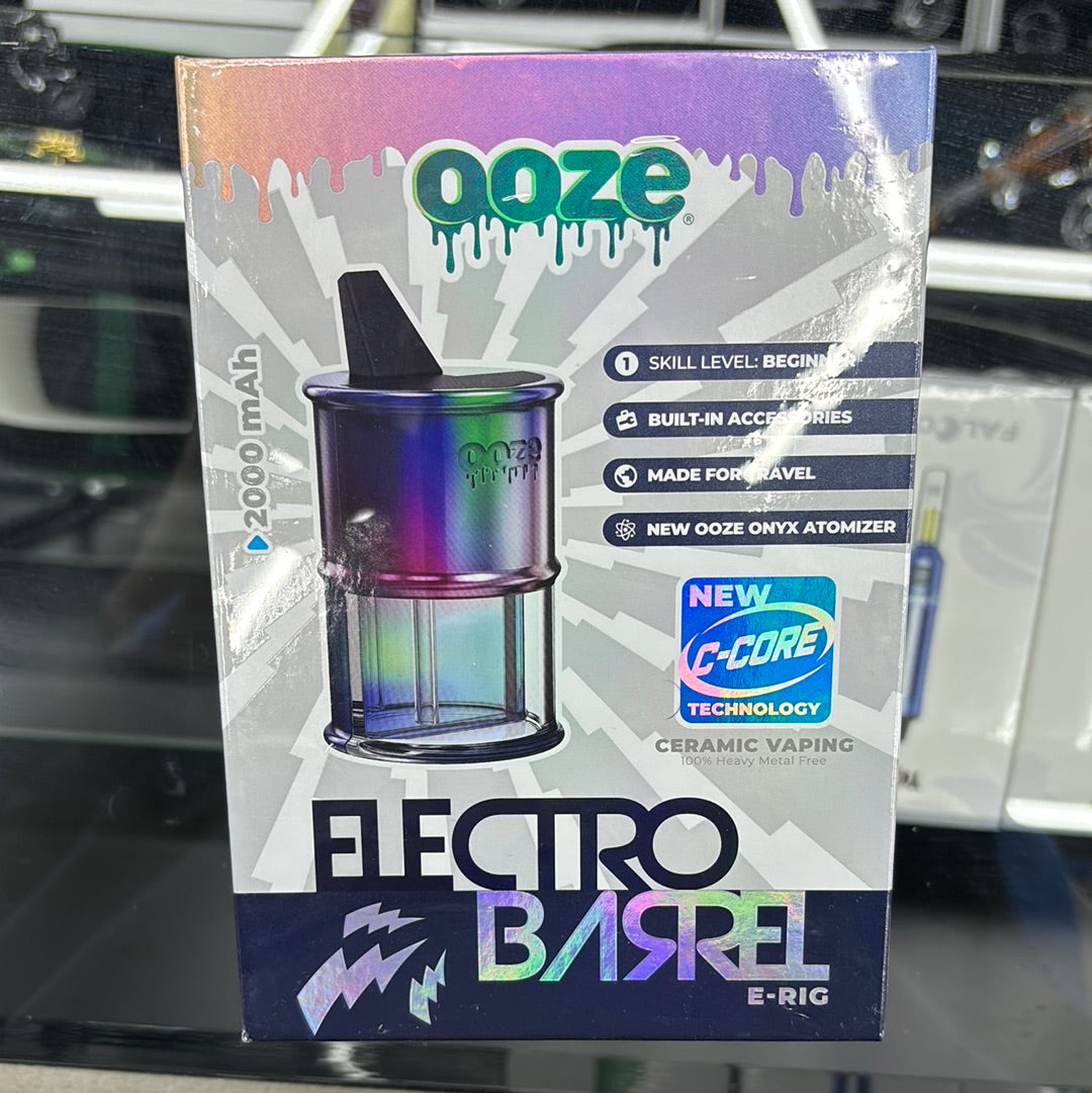 Ooze Electro Barrel E-Rig – C-Core 2000 MAh -rainbow