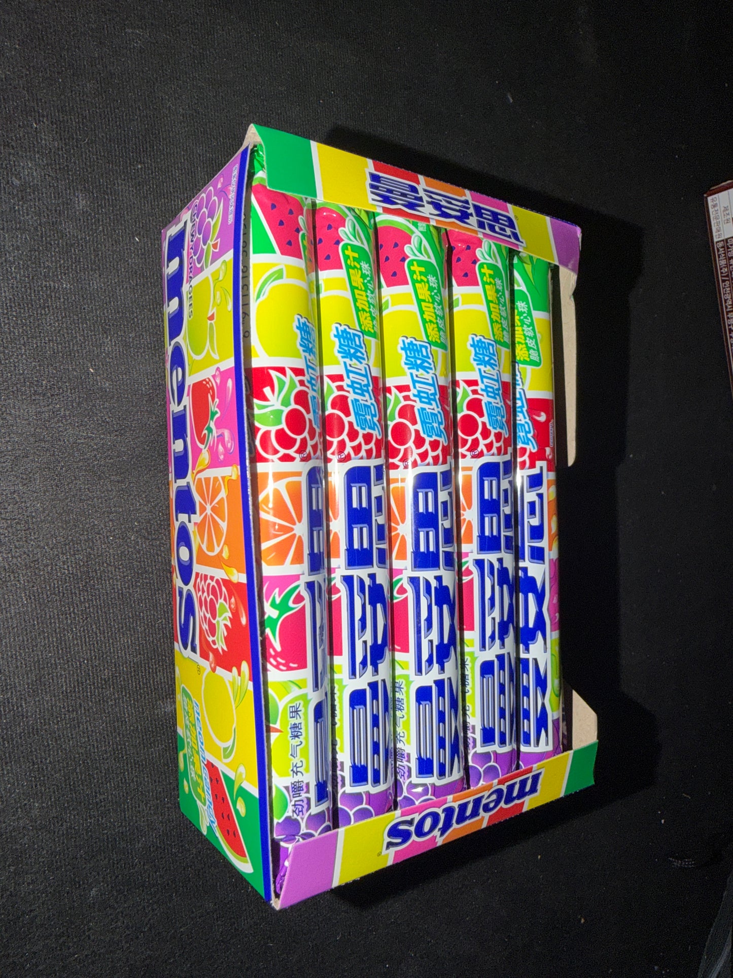 MENTOS 37G MINT CANDIES 15CT | NEON CANDY
