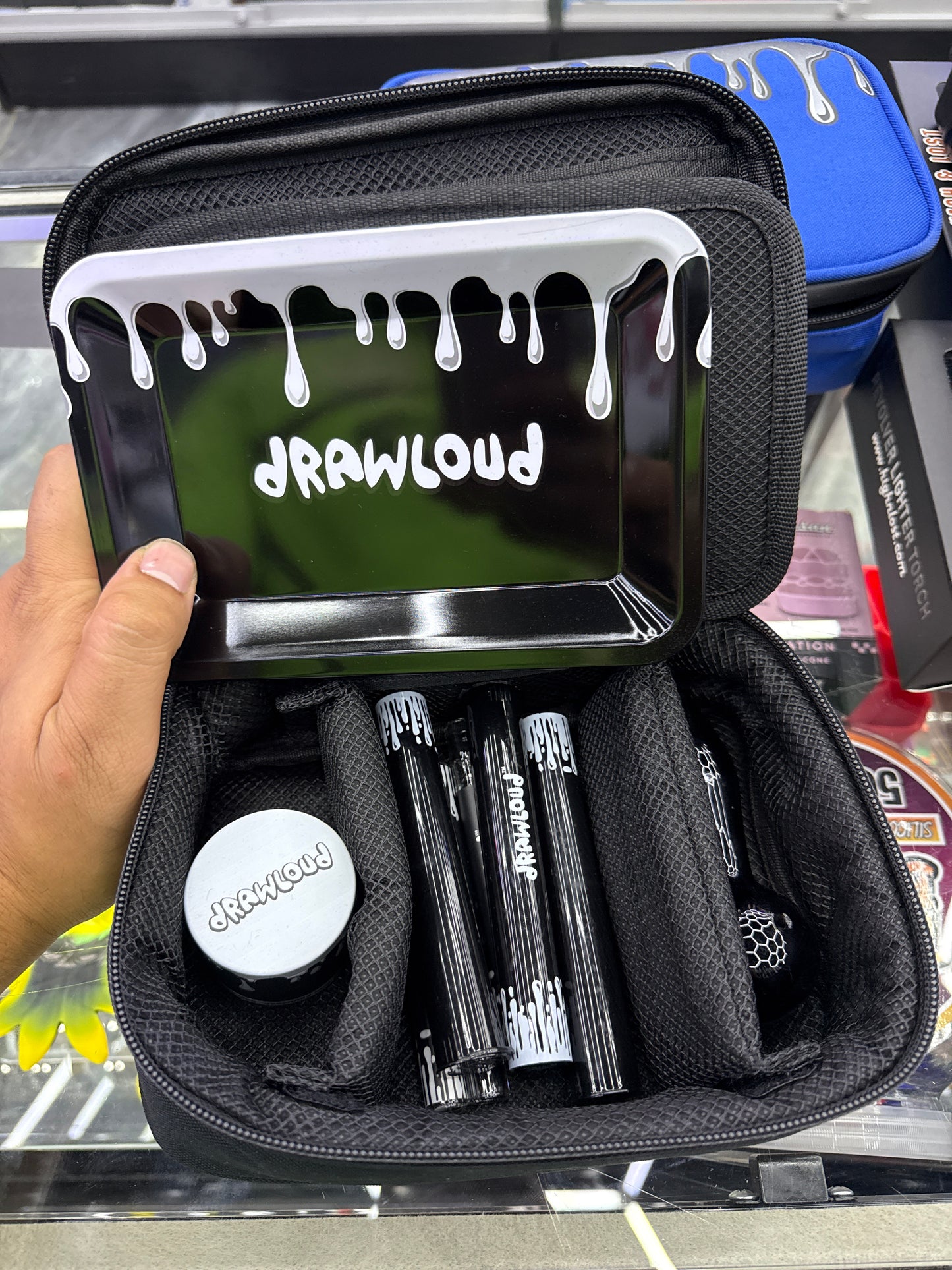 Trey set black drawloud