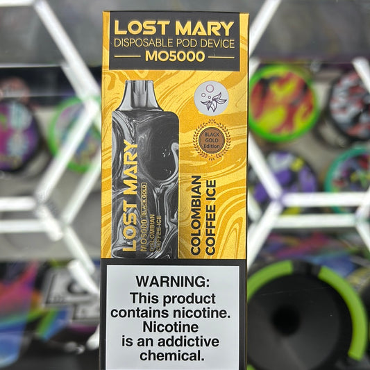 Lost Mary Colombian coffee ice