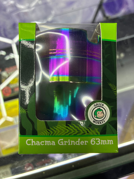 Green monkey 4 piece zinc grinder 63mm