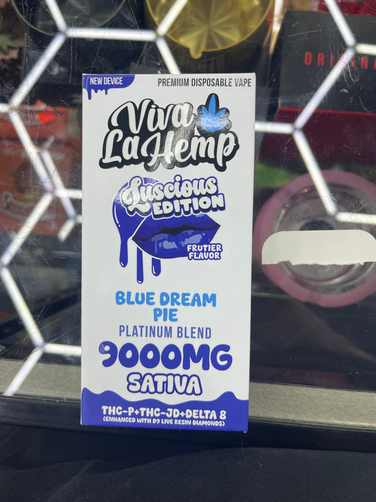 Viva la hemp 9g platinum blend blue dream pie sativa