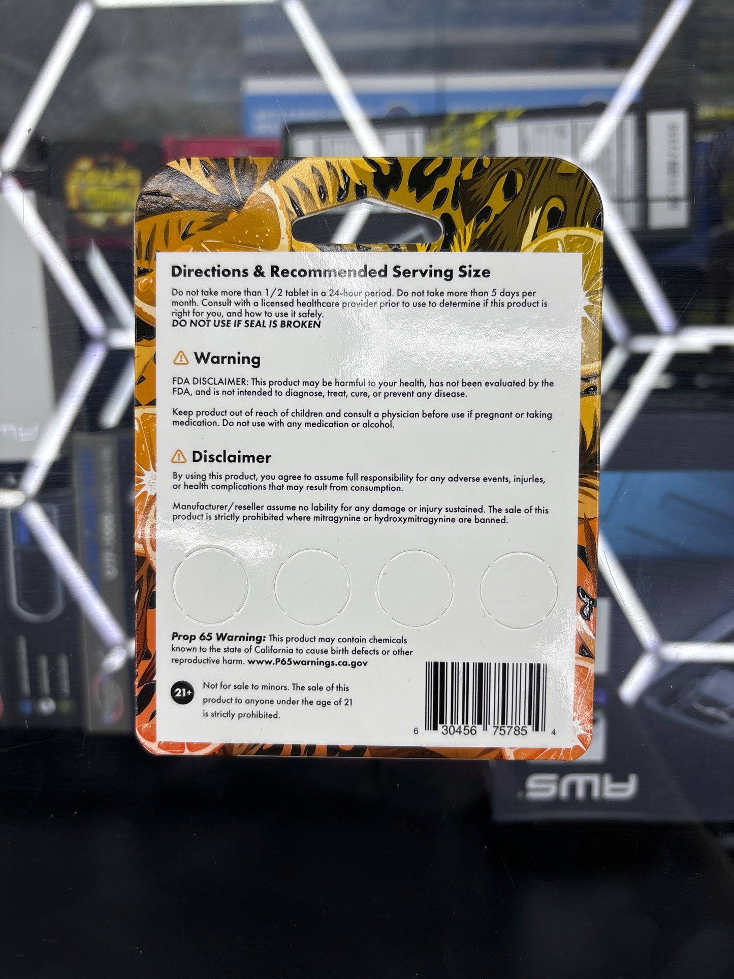 Fvkd seven orange dreamsicle 7 hydroxy