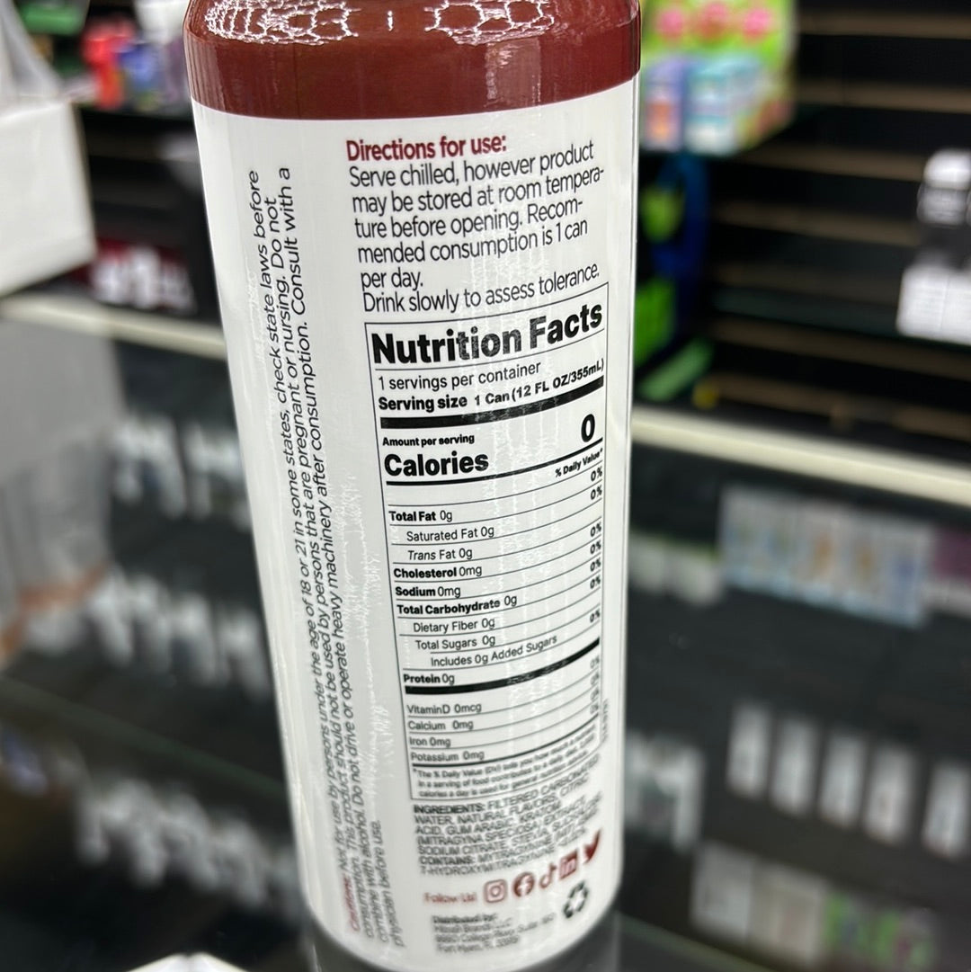 Mitra 9 kratom seltzer black cherry