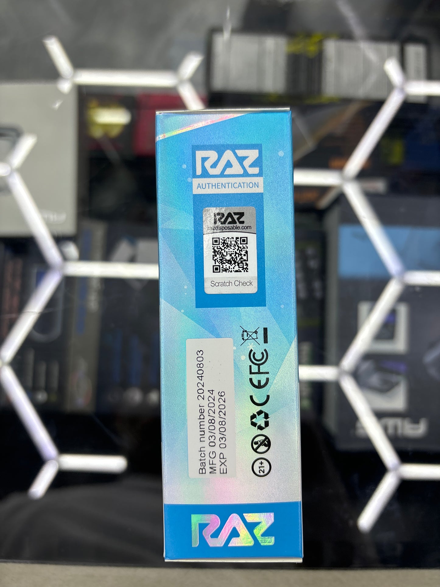 Raz dc25000 25k puffs frozen raspberry watermelon