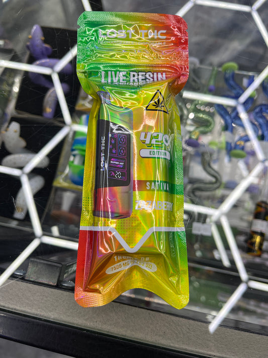 Lost THC live resin for 20 sativa Zaza Berry