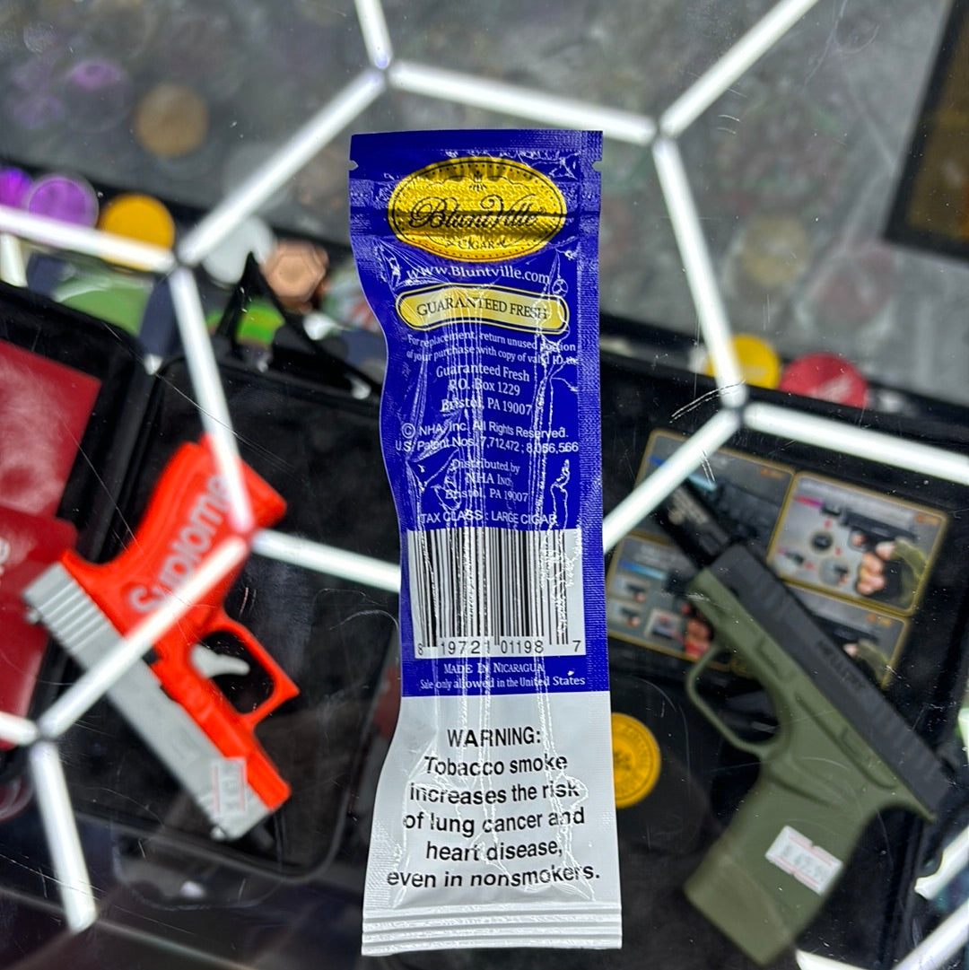 Bluntvulle blue 1 cigarillo