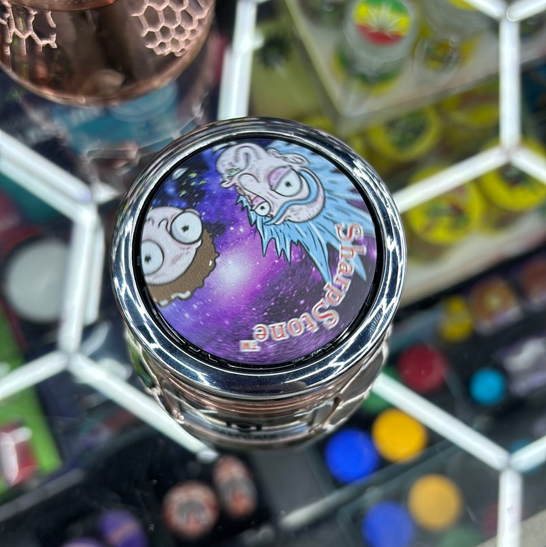 Rick and Morty grinder palpitate