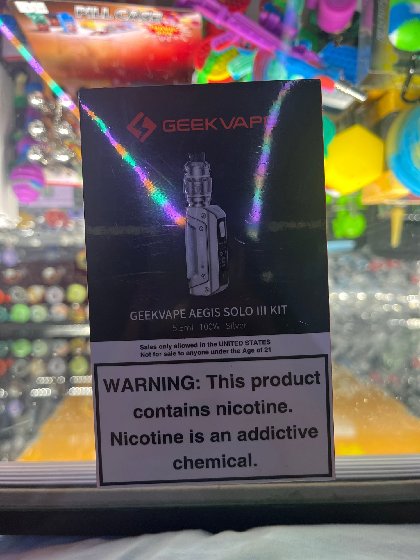 Geekvape aegis solo 3 kit silver