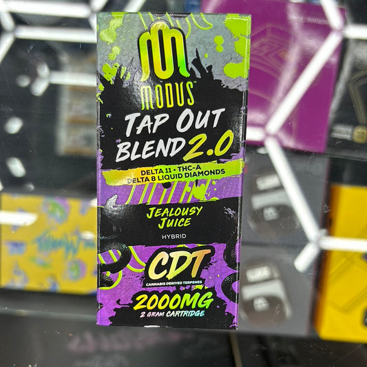 Modus tap out blend 2.0 jealousy, juice, hybrid, 2G cartridge