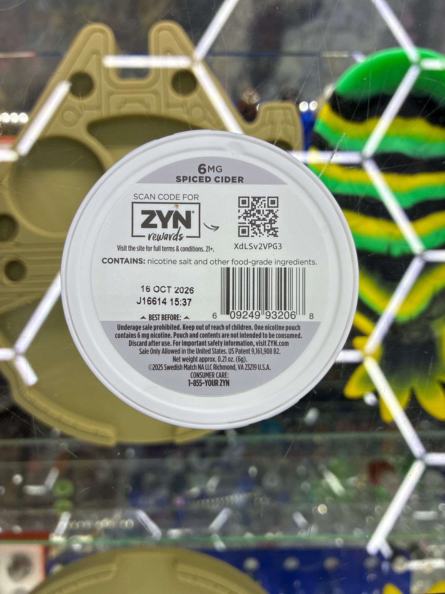 Zyn spiced cider 6mg