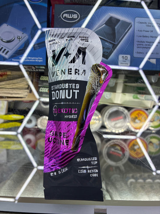 Venera Stardusted donut 2g exotic hybrid grape octane