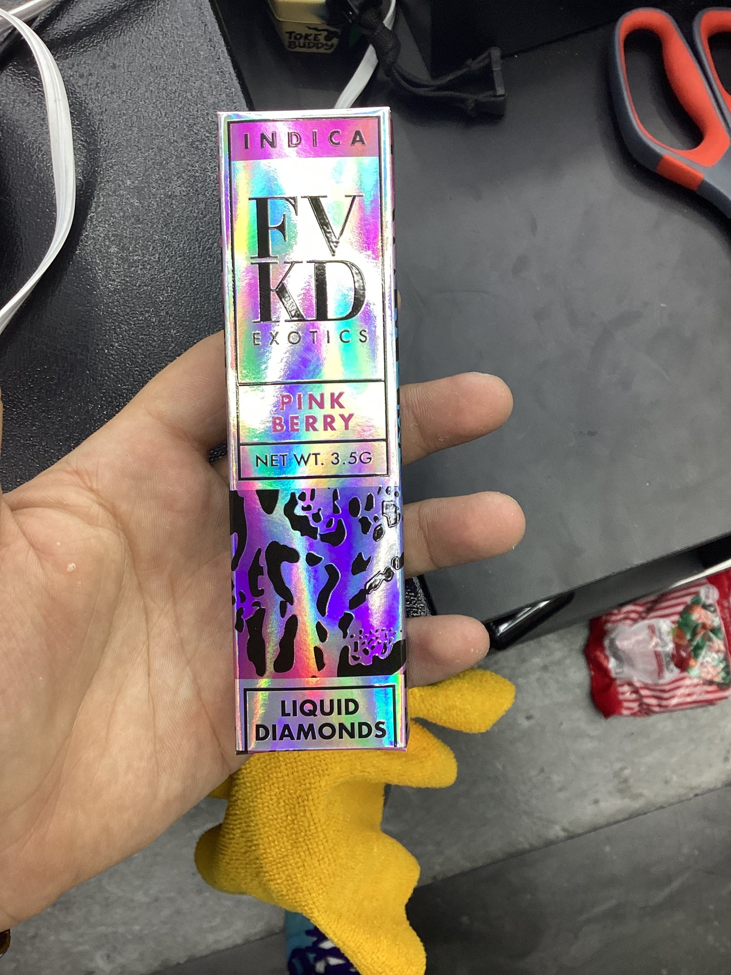 Fvkd pink berry indica thca dispo 3.5g