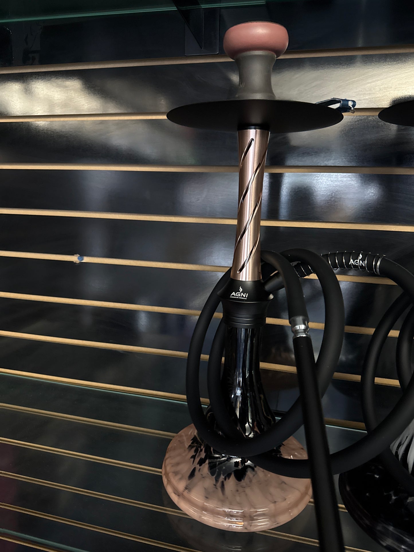 Agni premium hookah rose