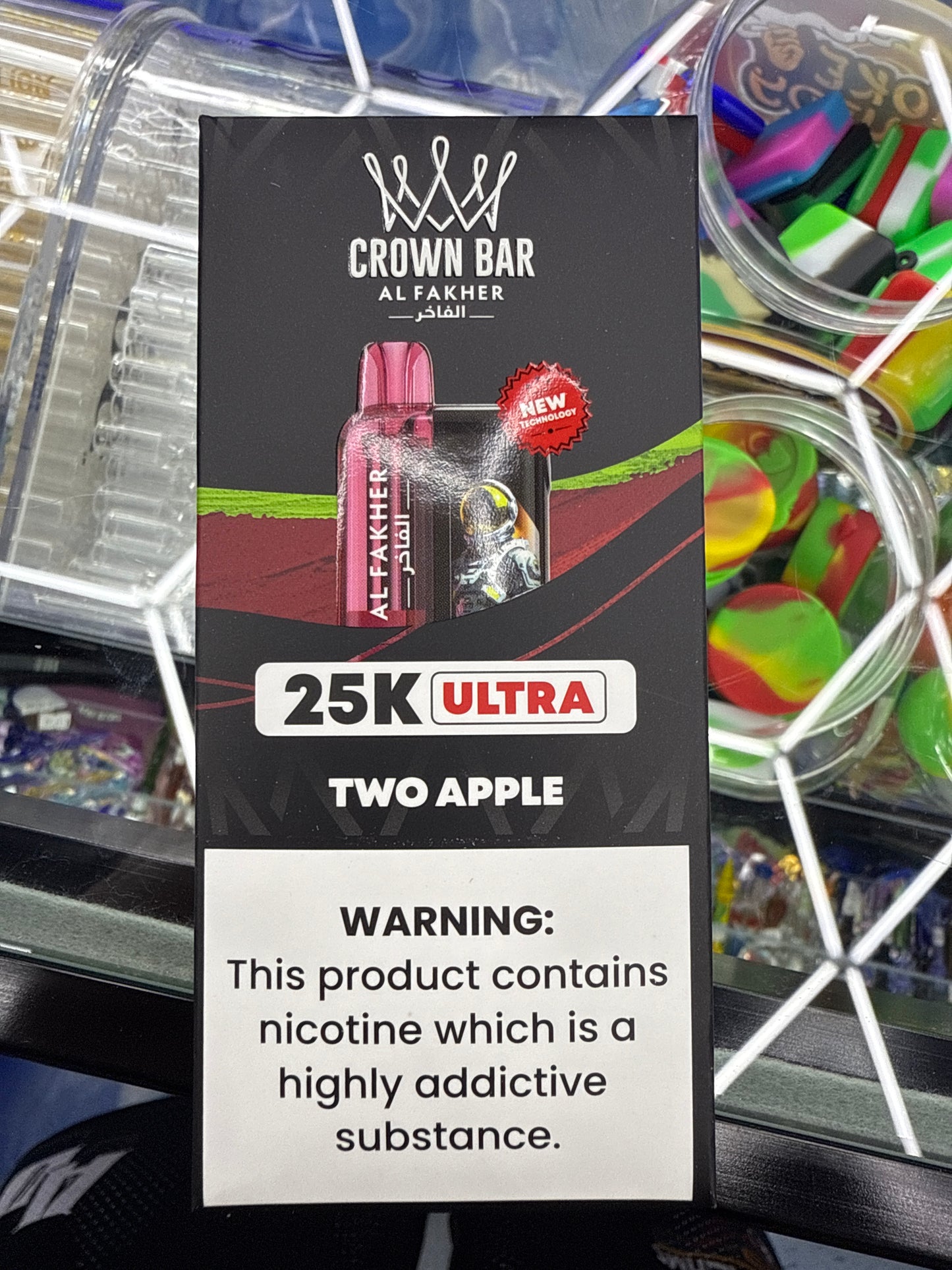 Al fakher crown bar 25k two apple