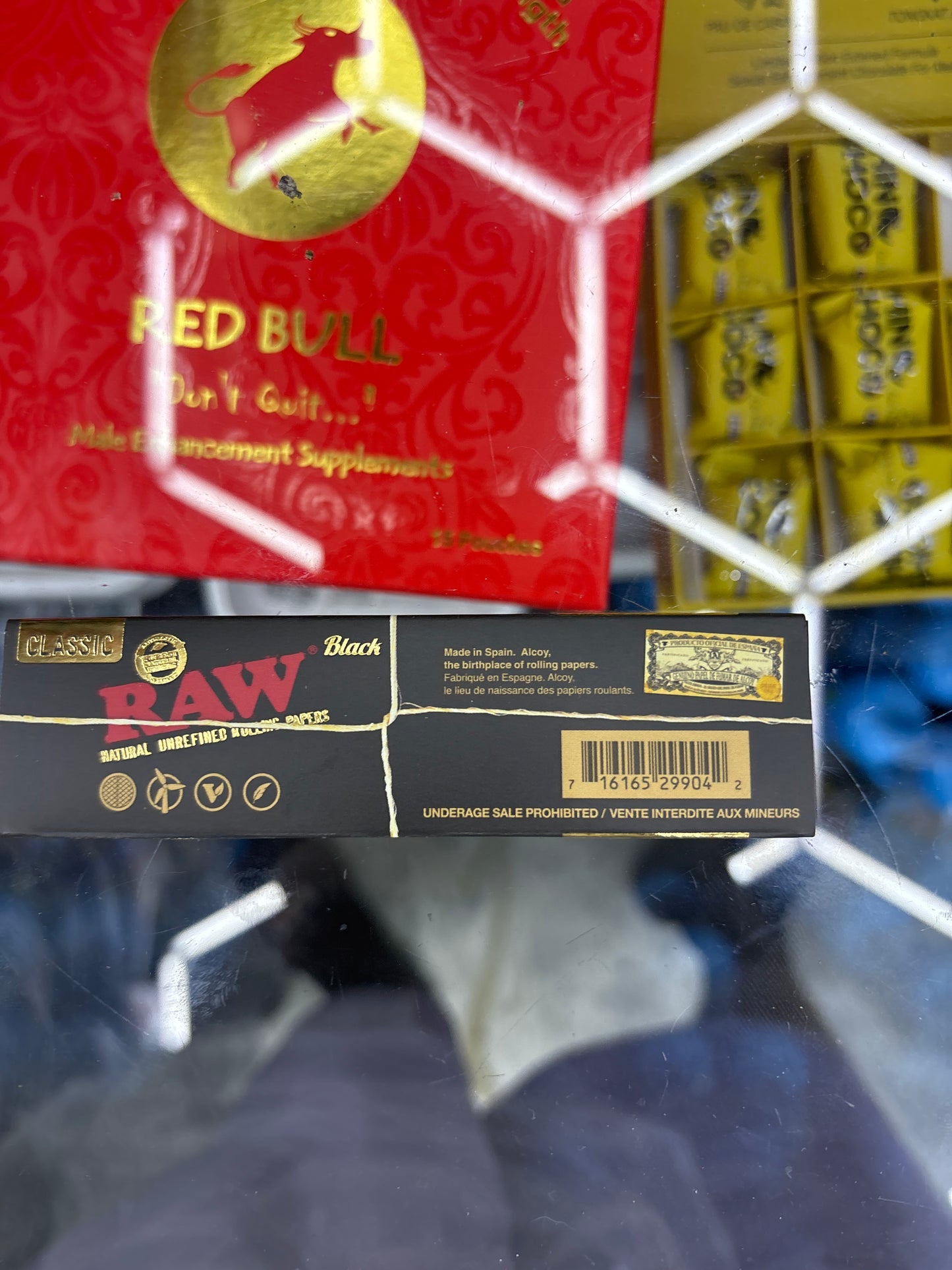 Raw classic black king size