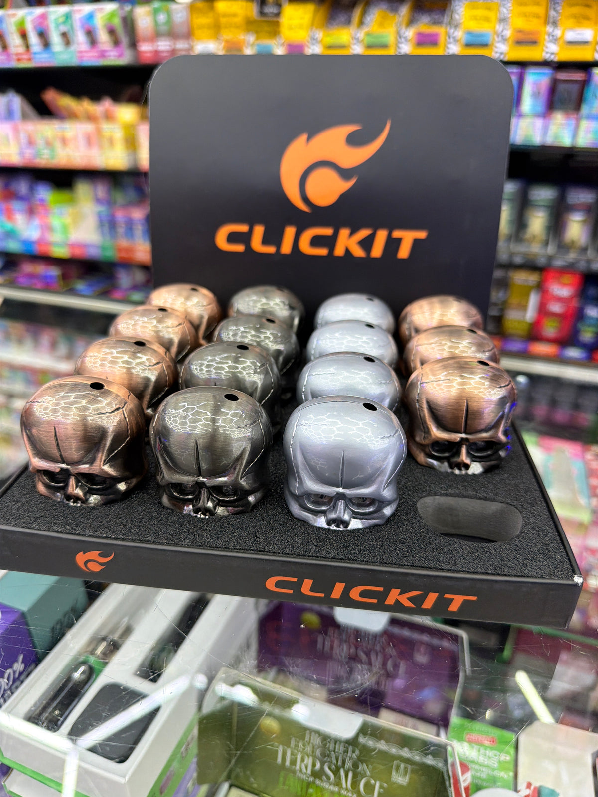 Click it Skull torch