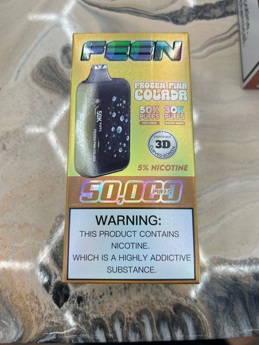 FEEN 50k puffs frozen pina colada