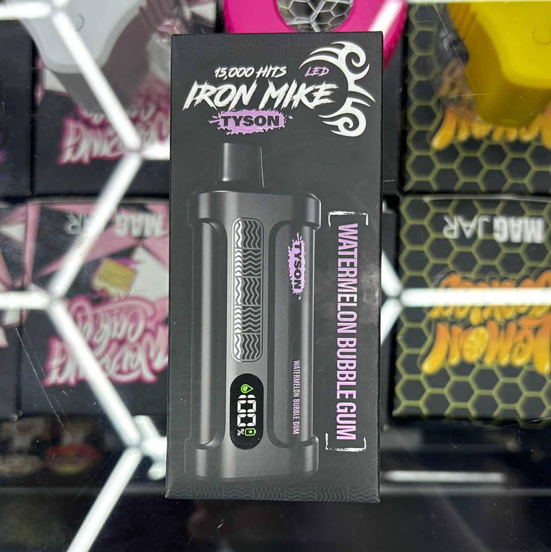 Tyson 15,000 hits iron mike watermelon bubblegum