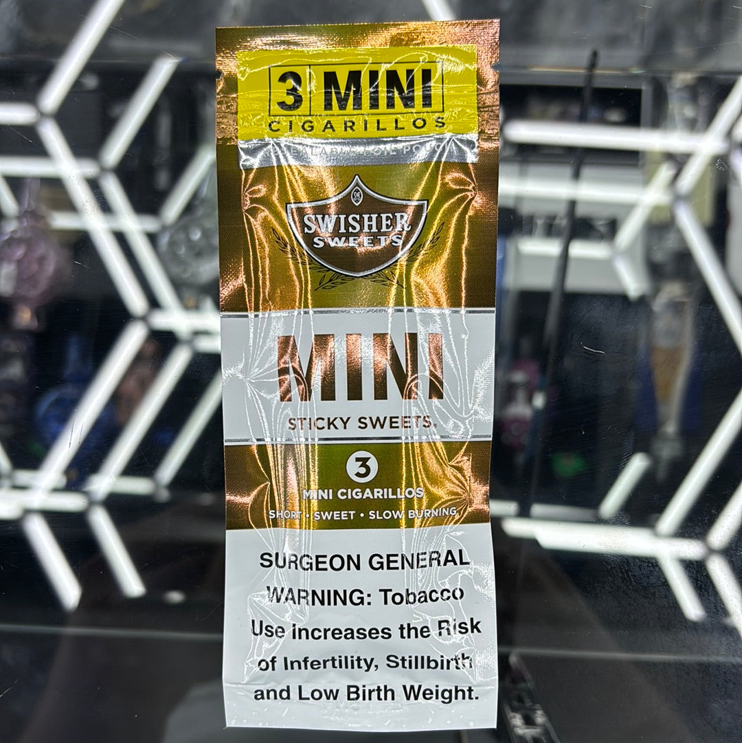 Swisher sweets mini sticky sweets 3mini cigarillos