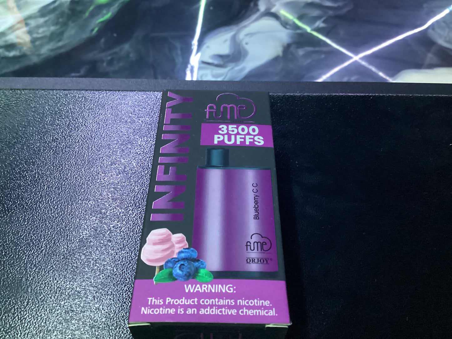 Fume infinity 3500 puffs blueberry cc