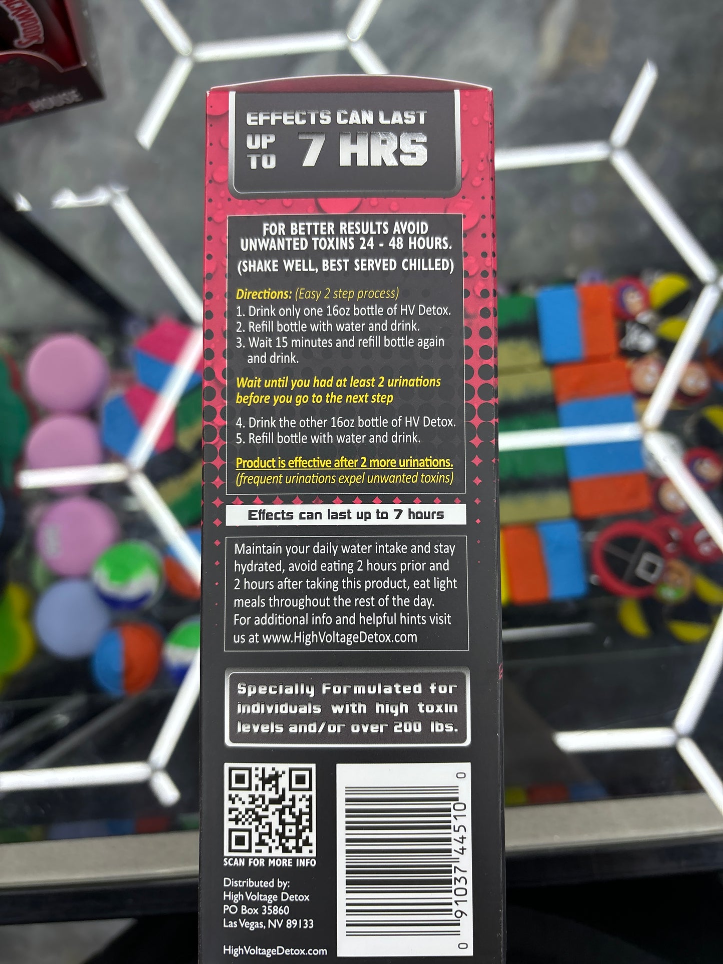 High voltage detox watermelon , 32oz detox drink