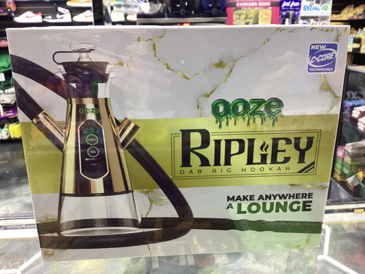 Ooze ripely dab rig hookah lucky gold