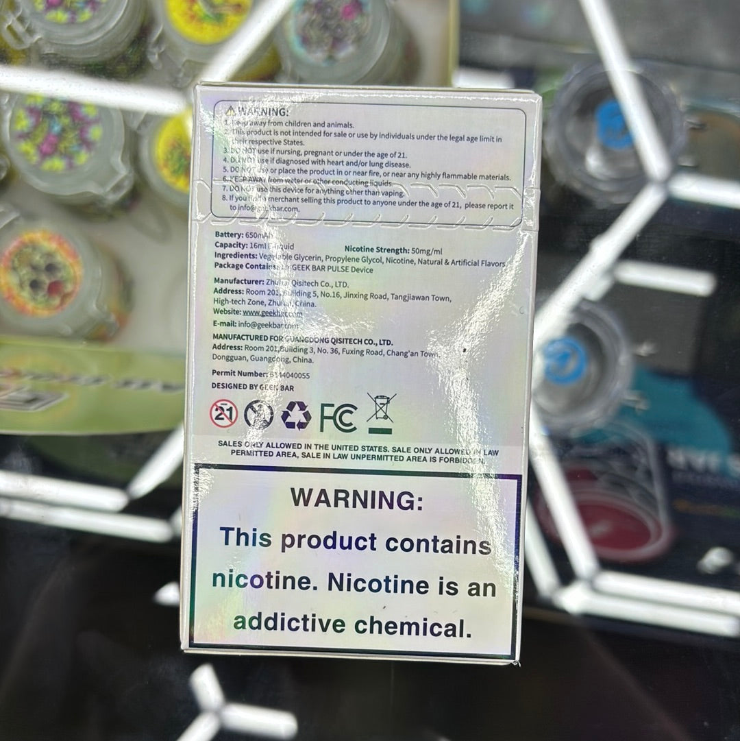 Geek bar pulse fucking fab