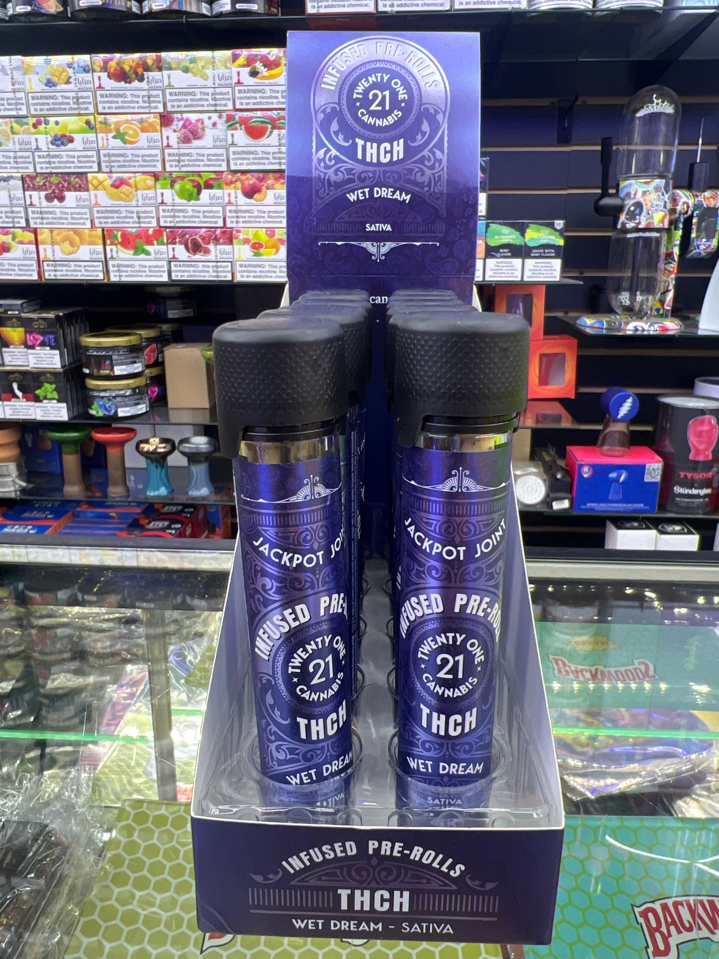Twenty One Cannabis thch Infuse prerolls wet dream sativa