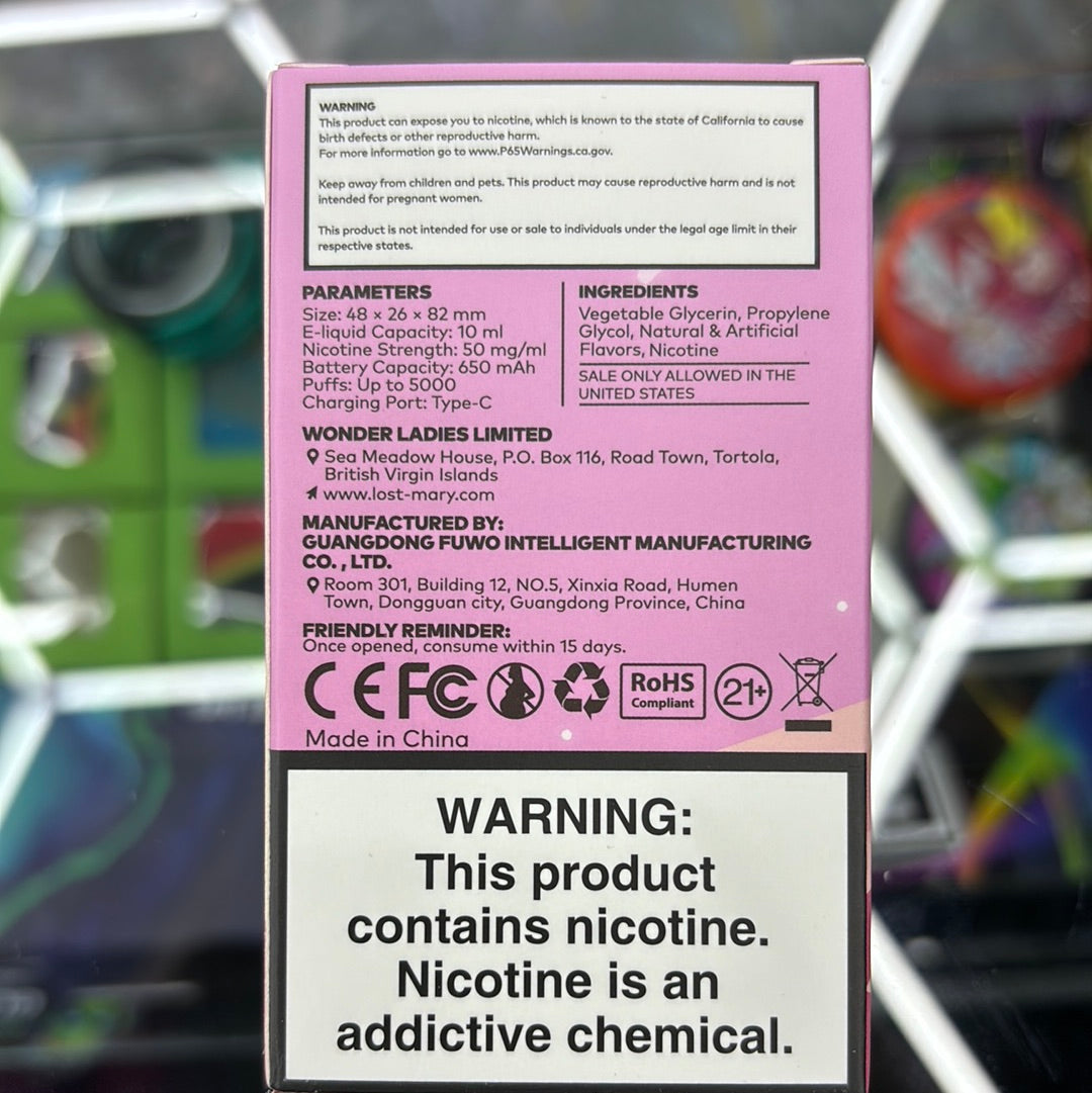 Lost Mary blueberry p&b cloudd