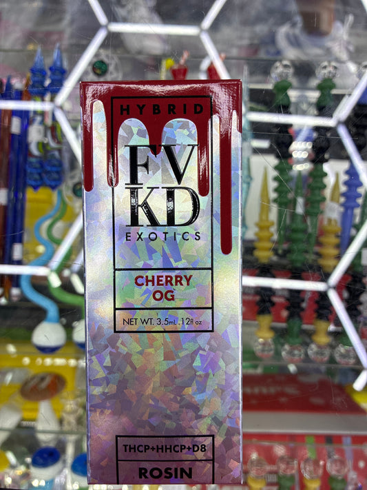 FVKD Exotics thcp+hhcp+d8 cherry og hybrid