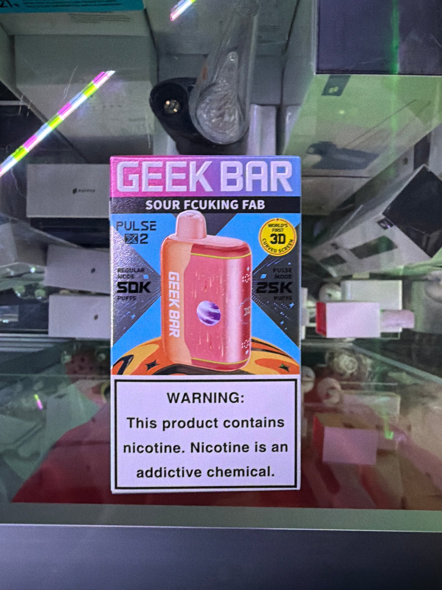 Geekbar Pulse x2 25k hits sour fcuking fab