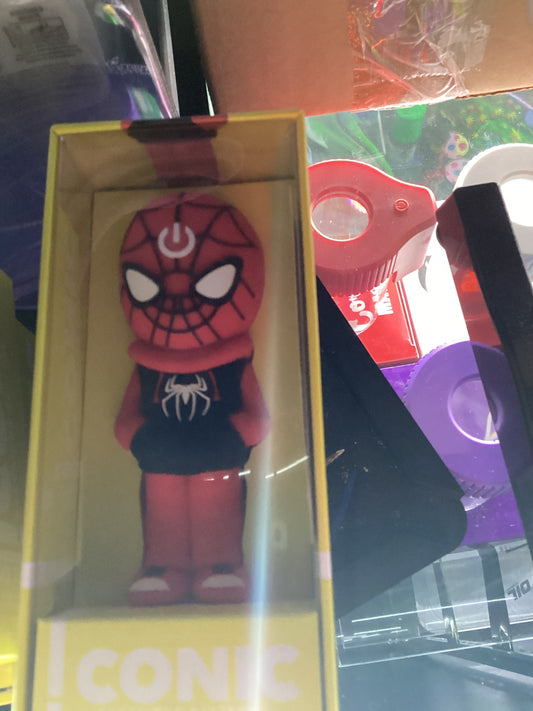 Iconic cartridge spiderman battery red /black