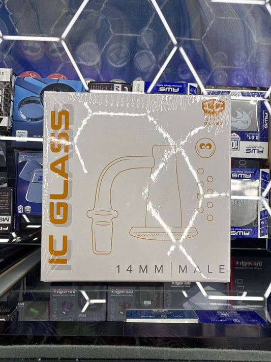 IC GLASS MARTIN RIVER 14MM 90D MALE BANGER SET