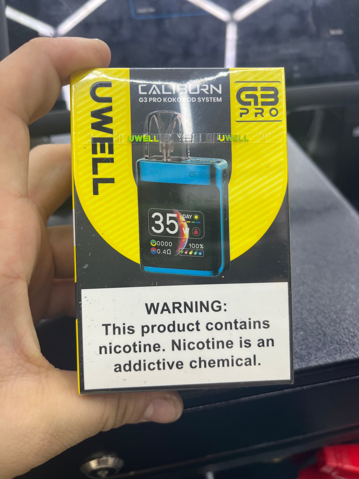 U well caliburn g3 pro koko pod sky blue