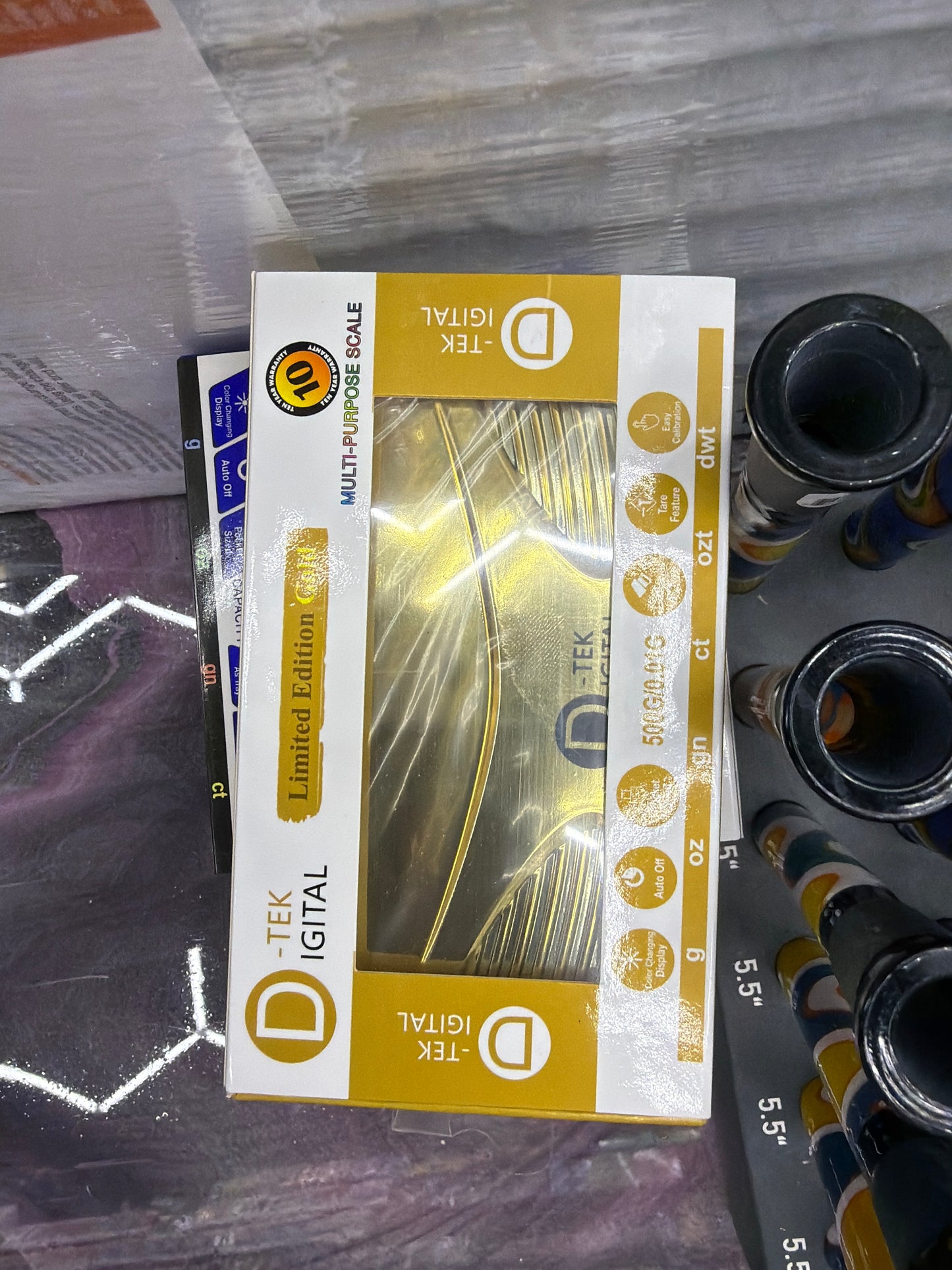 DTek Digital limited edition gold 500g/0.01g
