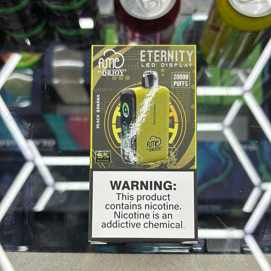 Fume 20,000 puffs peach banana ￼