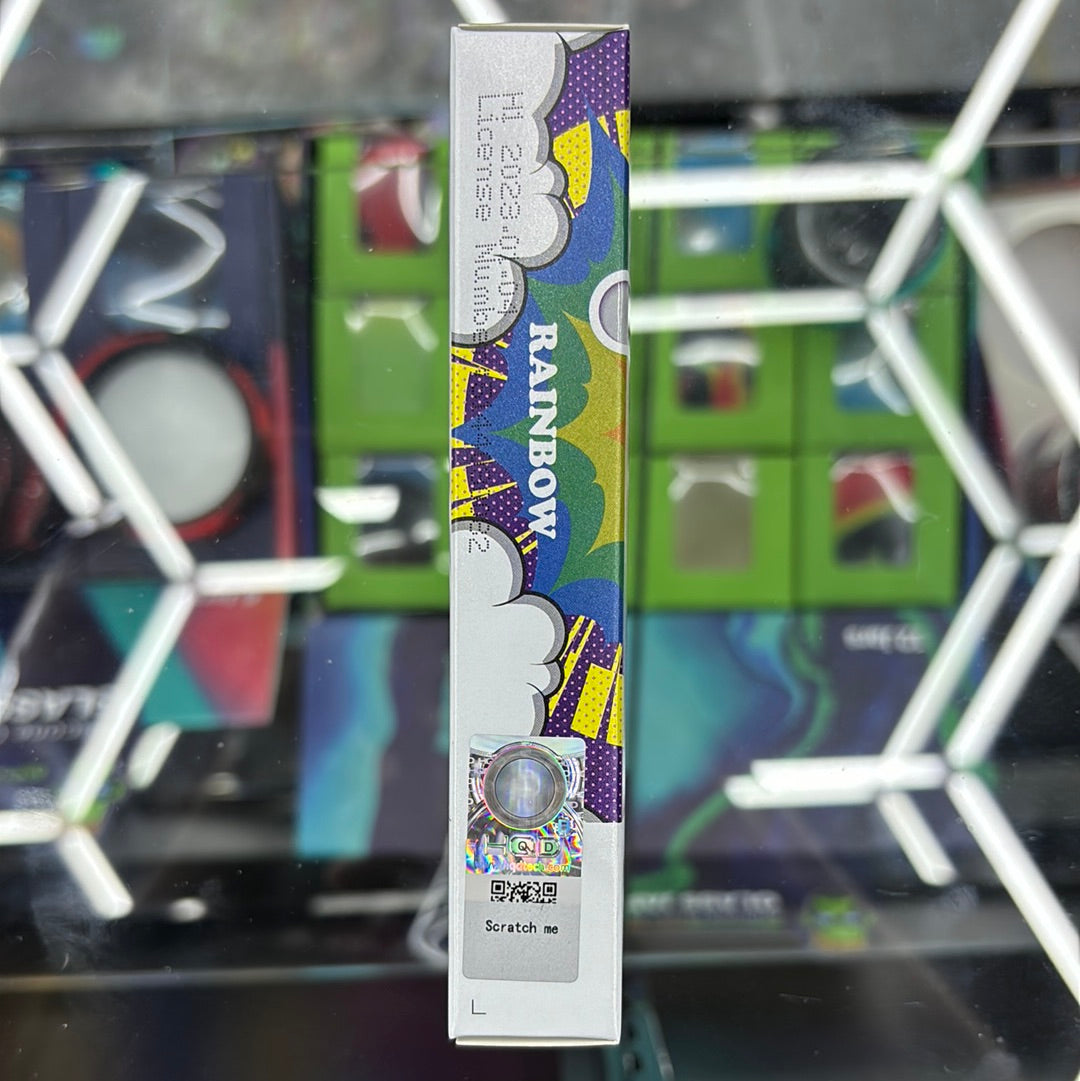 HQD rainbow 1200 puffs curvie plus