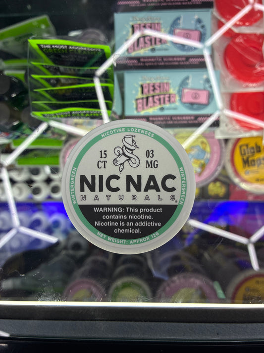 NICNAC NATURALS 15ct 03mg wintergreen