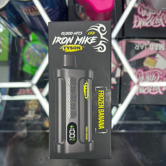 Tyson 15,000 hits iron mike frozen banana