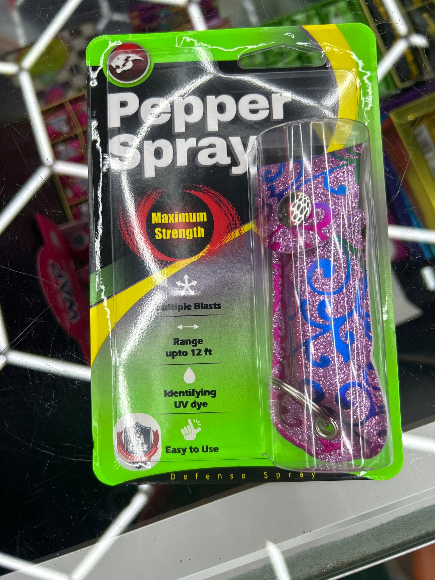 Cheetah Pepper spray defense spray pink flower