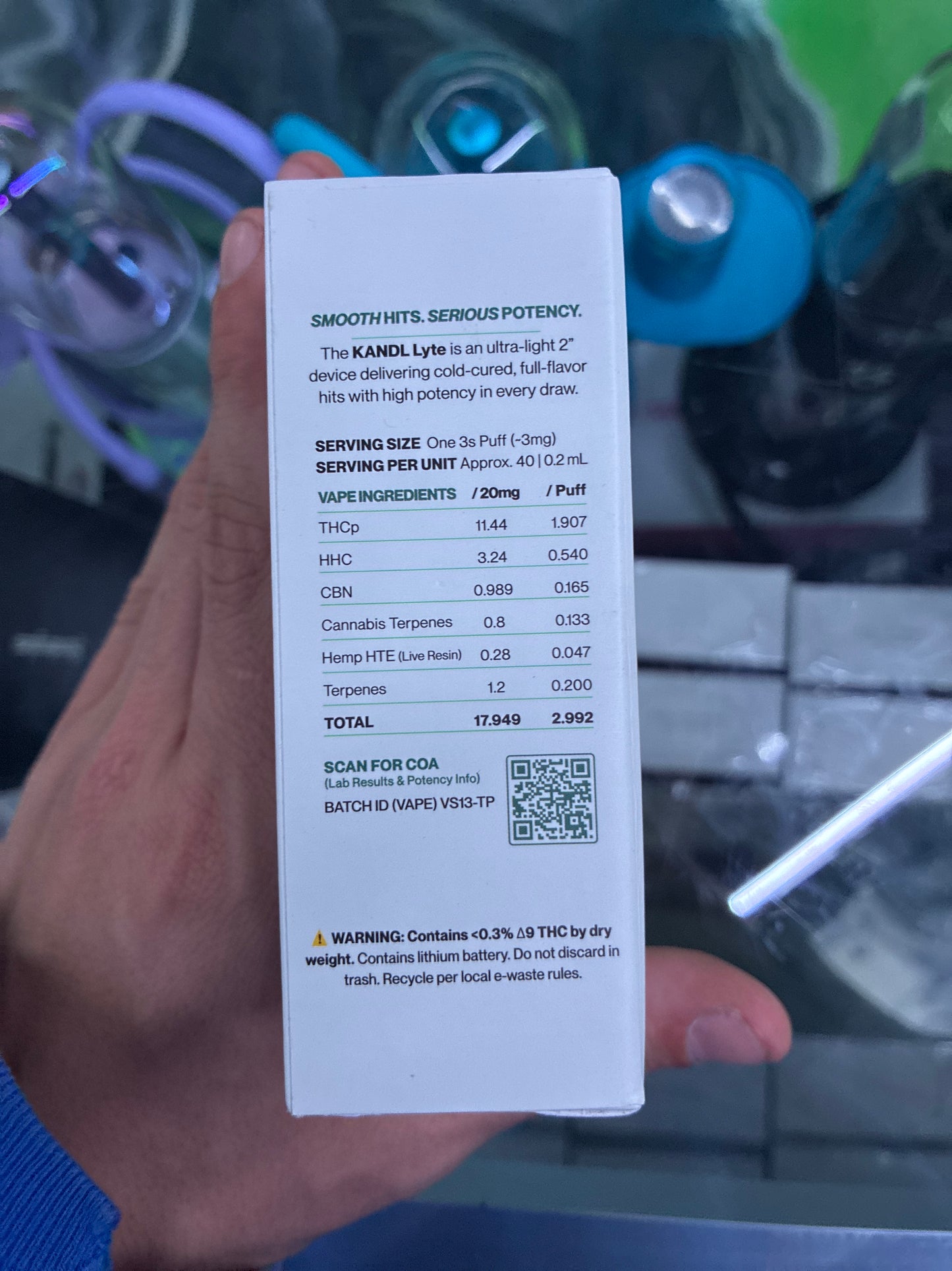 Kandl lyte kit concentrate vaporizer sour banana hybrid