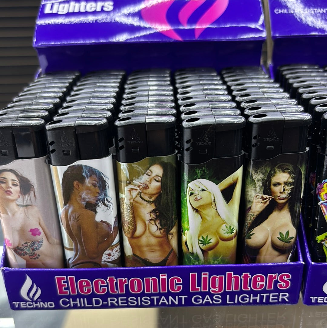 Design, electric lighters