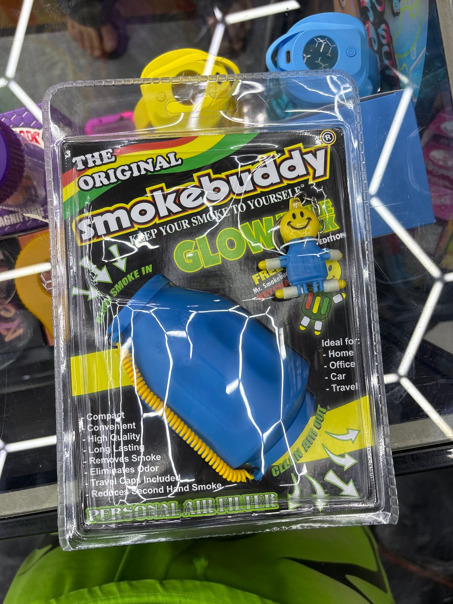 Smoke buddy blue